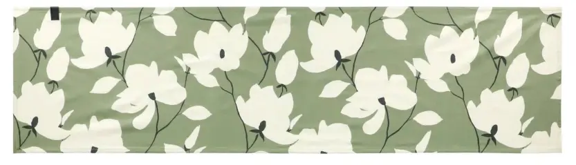 Stöckel & Grimmler Tischläufer SW-Fleur Khaki ca. 40x150 cm