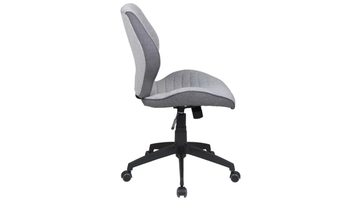 Duo Collection Drehstuhl Madita Hellgrau, belastbar bis 100 kg