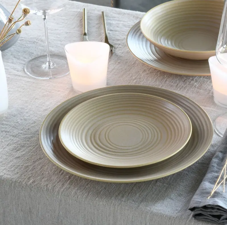 Creatable Speiseteller Lava Stone 27 cm