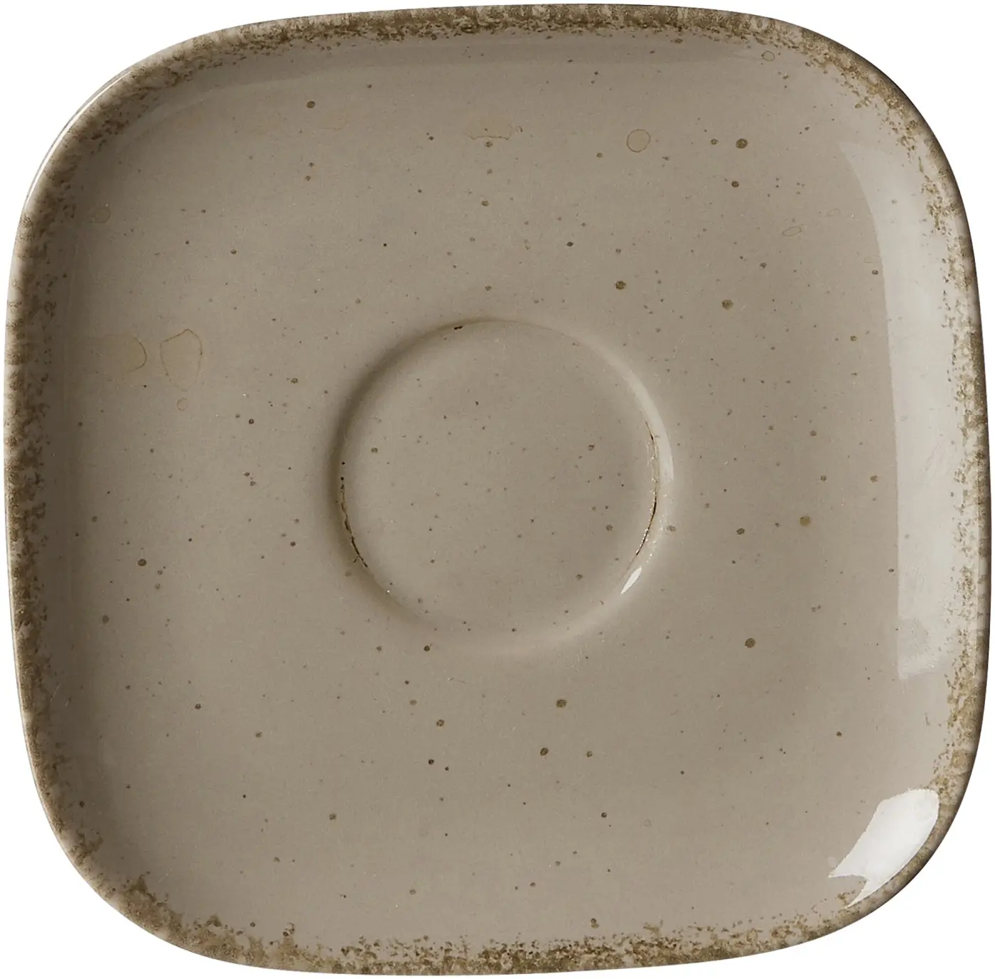 Ritzenhoff Untertasse Casa 13,5 x 13,5 cm Grau