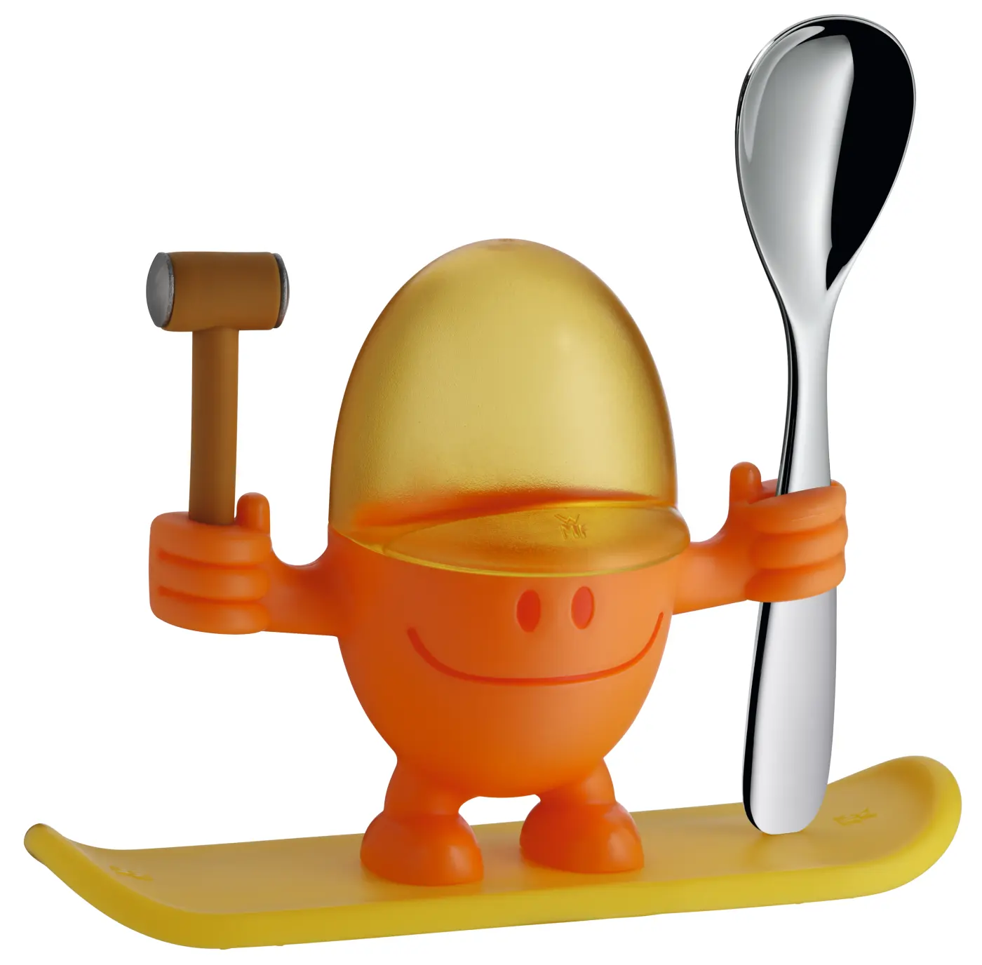 WMF Eierbecher McEgg mit Löffel, Orange
