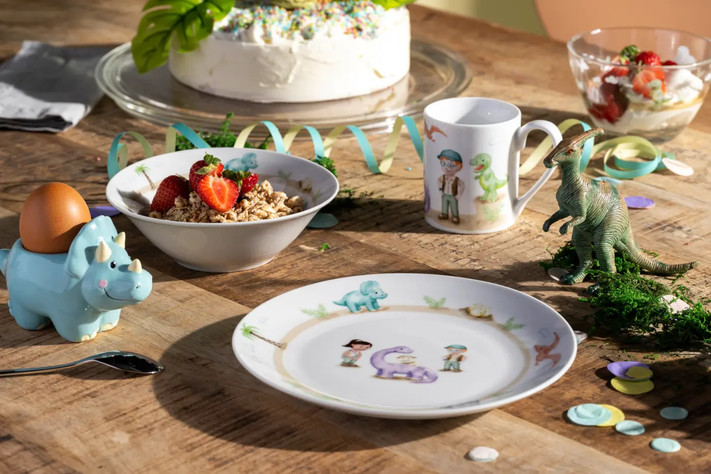 Leonardo Kindergeschirr BAMBINI AVVENTURA Dino