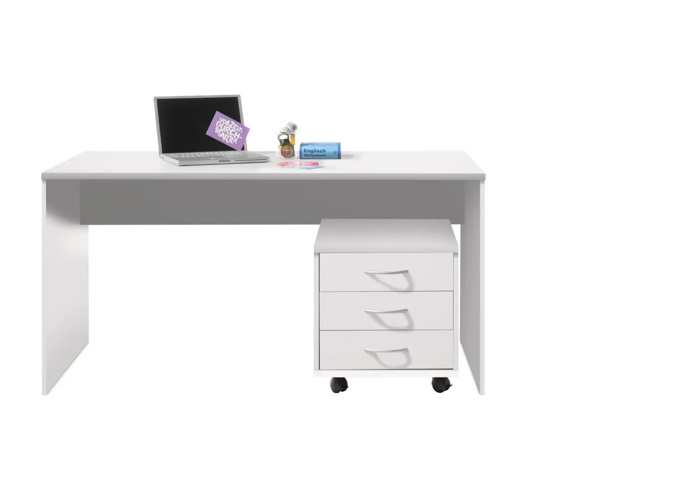 Bega Consult OPTIMUS Schreibtisch Weiß BHT ca. 150x 75x75 cm
