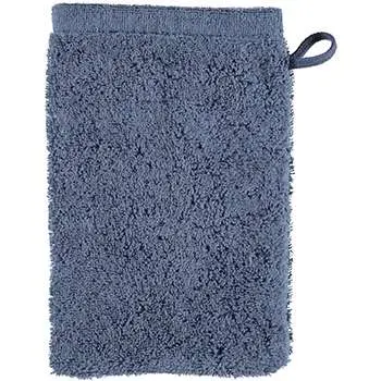 Cawö Waschhandschuh, 7007, 16 x 22 cm nachtblau