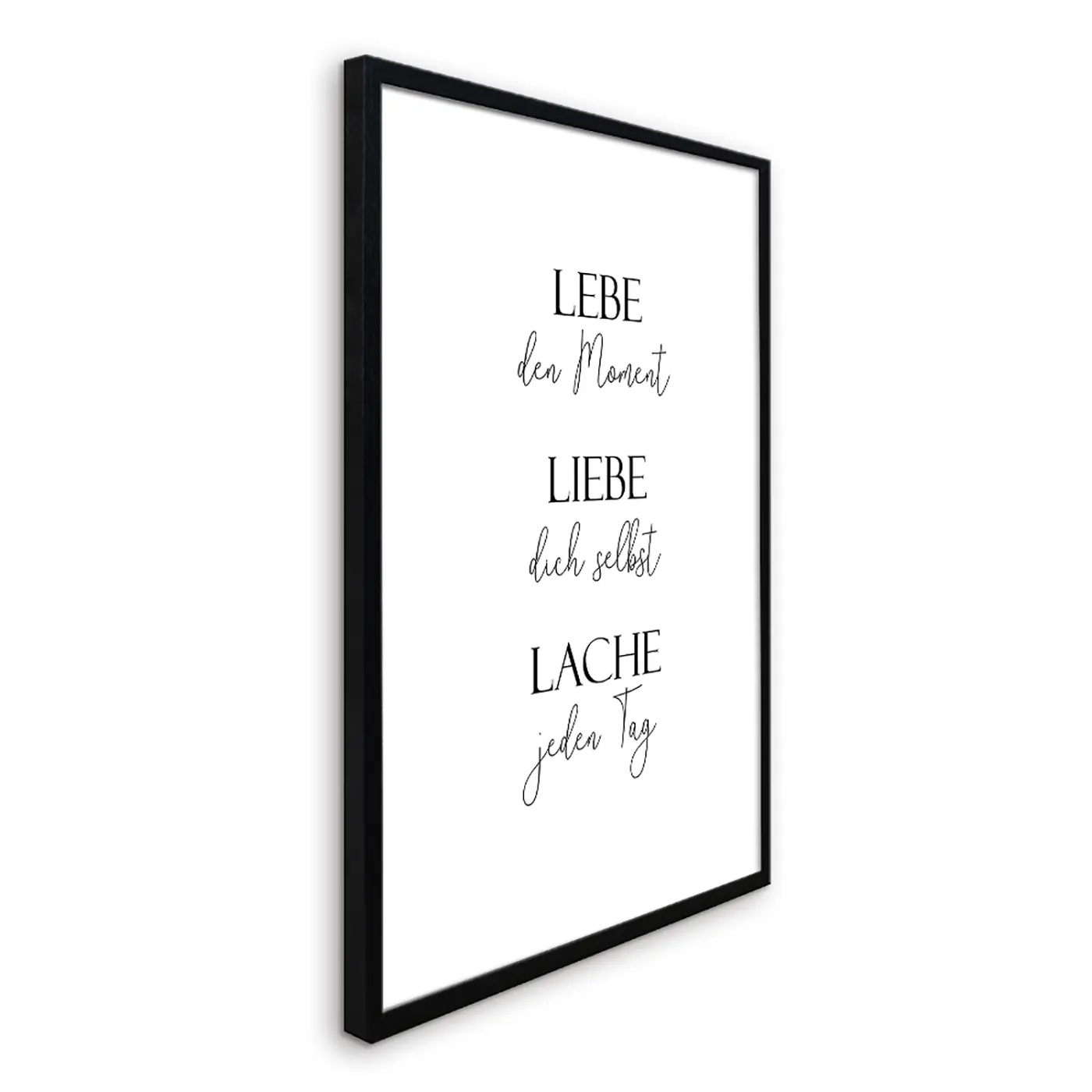 ars graphica Word-Art - Word-Art: Lebe, liebe, lache