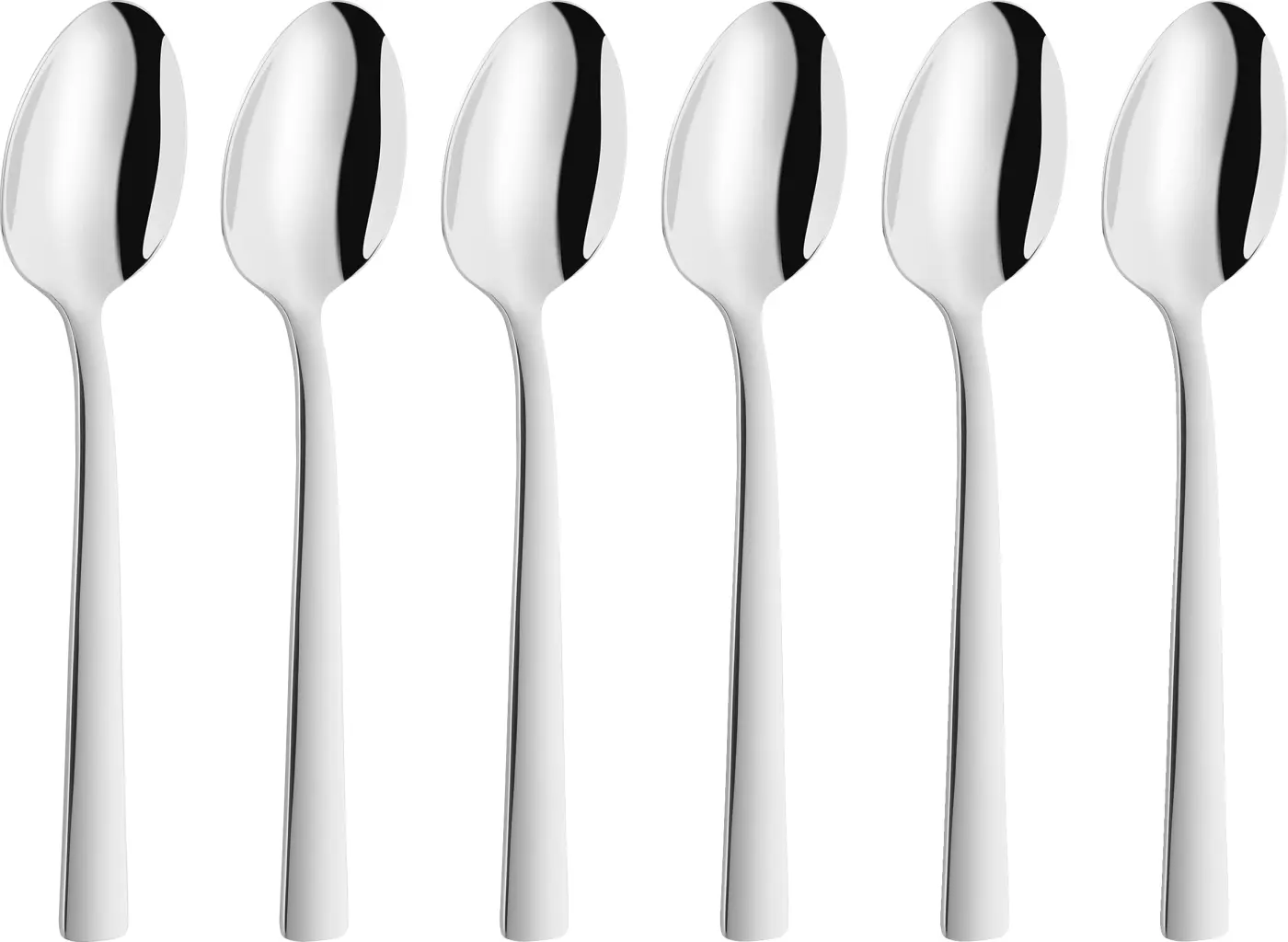 Zwilling 6 Kaffeelöffel Metallfarben