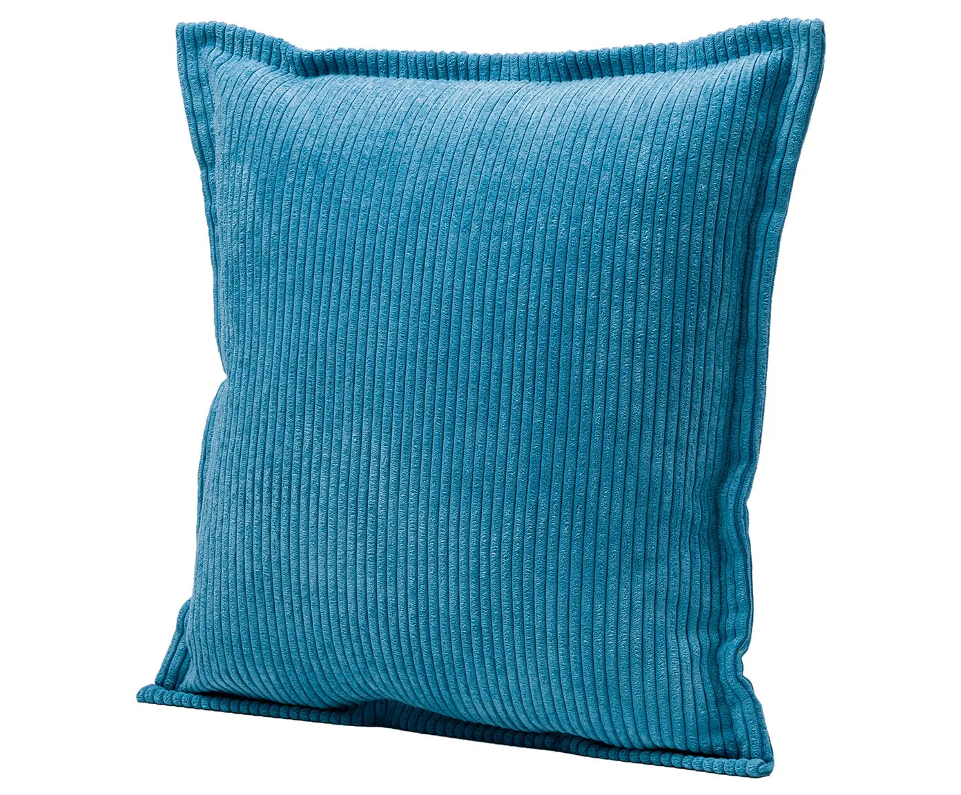 Gözze Capri Kissen Feincord-Optik Petrol 40x40 cm