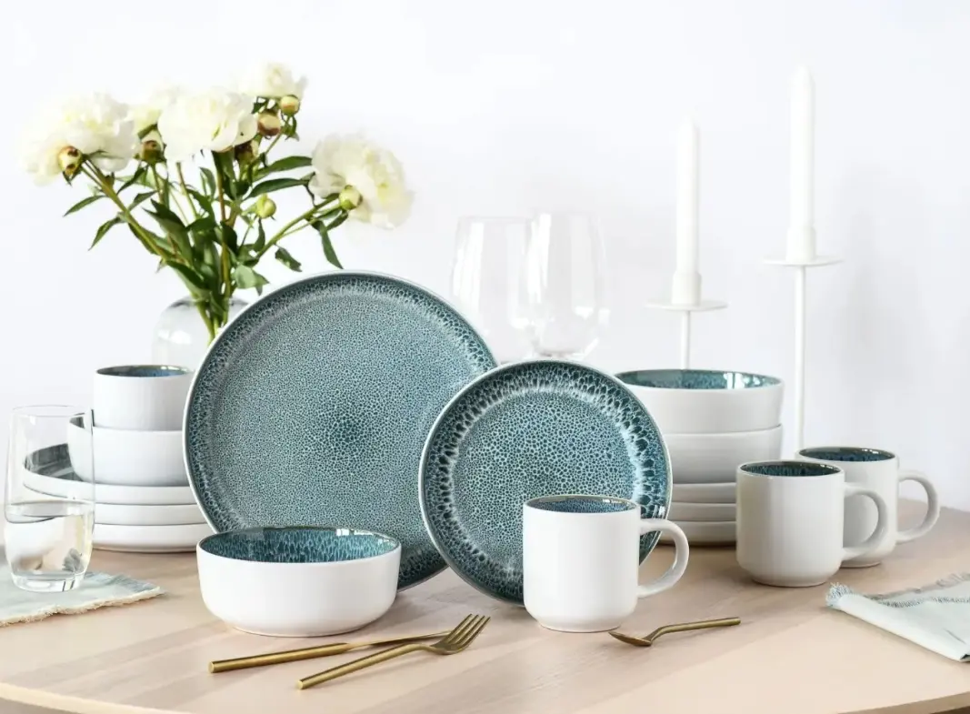 Creatable Kombiservice Nordic Fjord Eisblau 16-tlg.