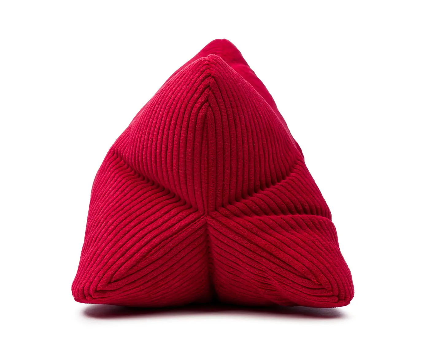 Gözze Capri Leseknochen Feincord-Optik 40x25 cm Rot