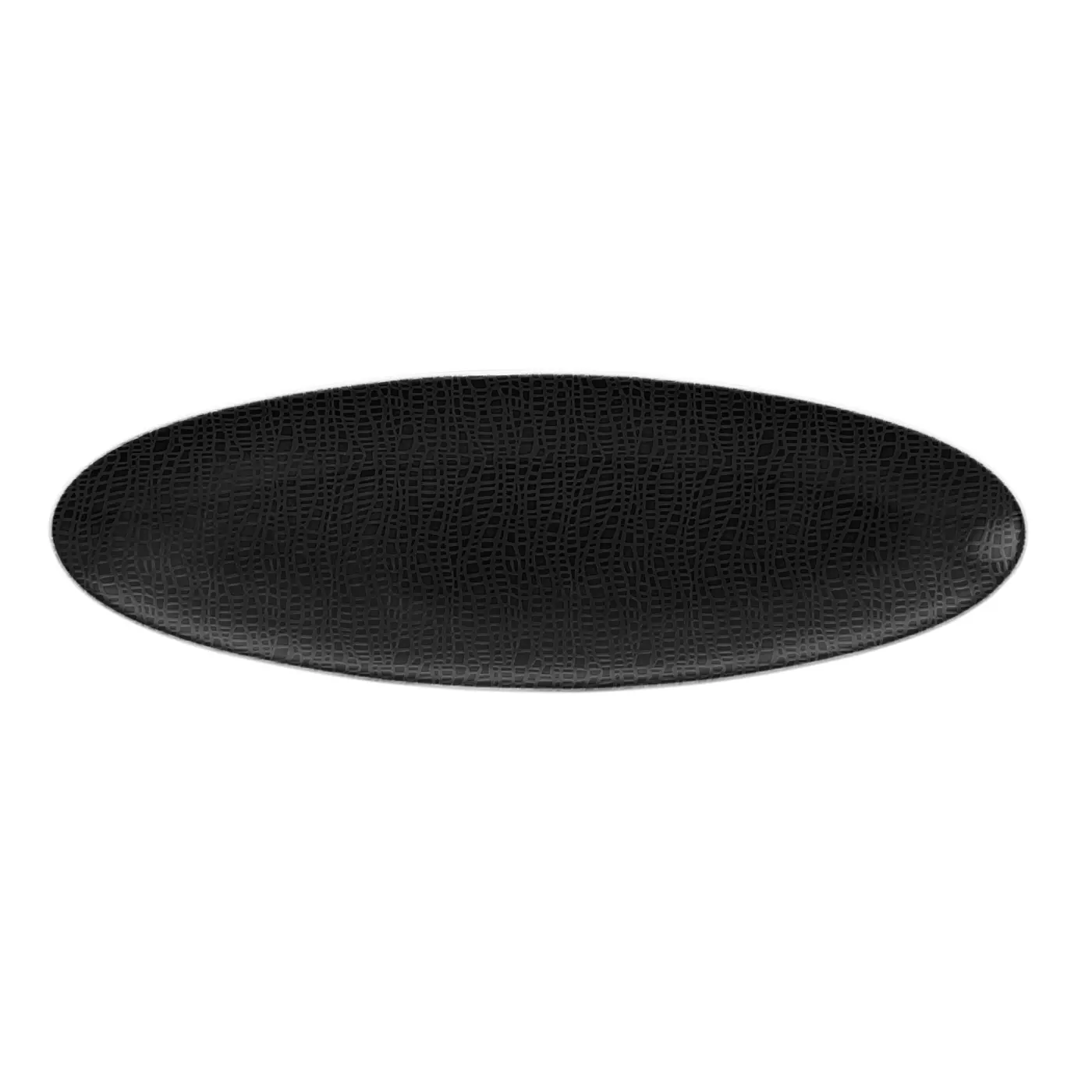 Seltmann Servierplatte schmal Glamorous Black 35x12 cm