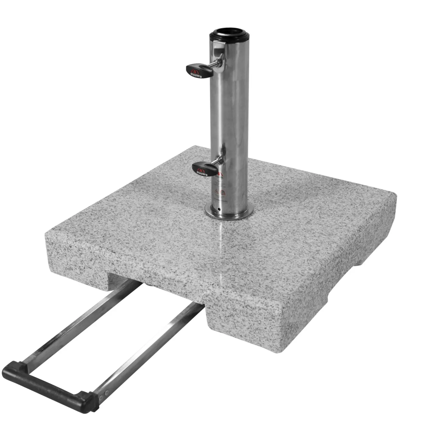 doppler ACTIVE Trolley Granitsockel ca. 40 kg, mit Rollen 85897AMT 53 59