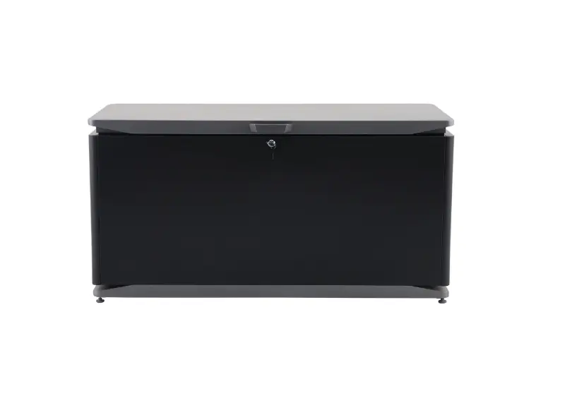 MWH Kissenbox Elegano Iron Grey Grafit ca. 135x70x29 cm