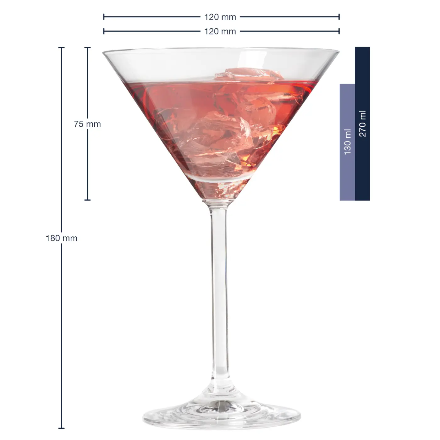 Leonardo Cocktailglas Daily 260 ml Leonardo Cocktailglas DAILY 270 ml klar