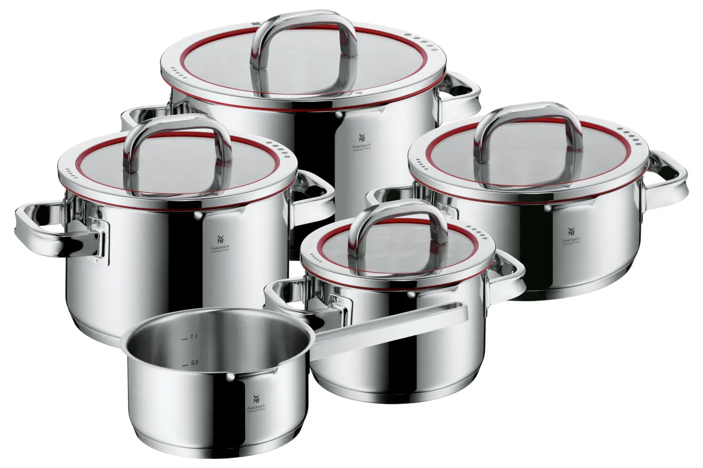 WMF Function 4 Topf-Vorteils-Set 5-tlg