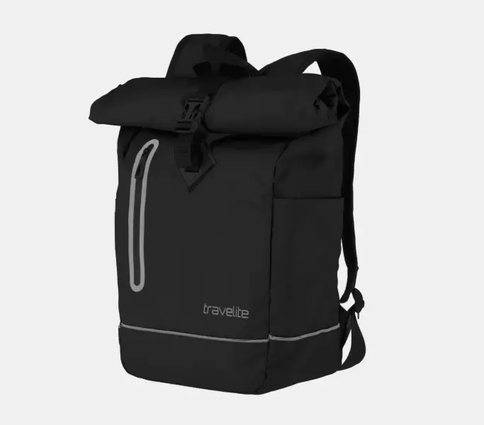 Travellite Rucksack Backpack Roll-Up Basic Anthrazit 26x48x15 cm