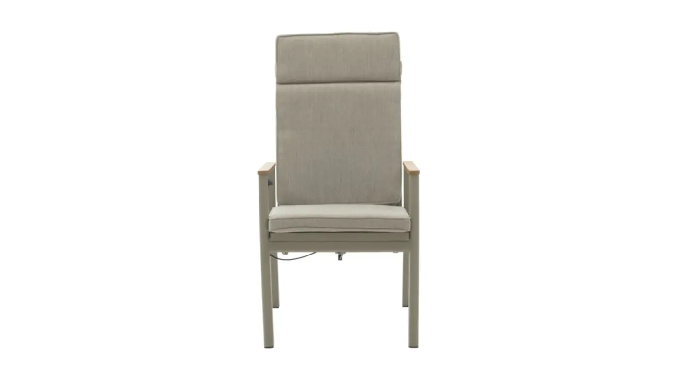 Interliving Positionsstuhl IL 7014 Alu Taupe Beige