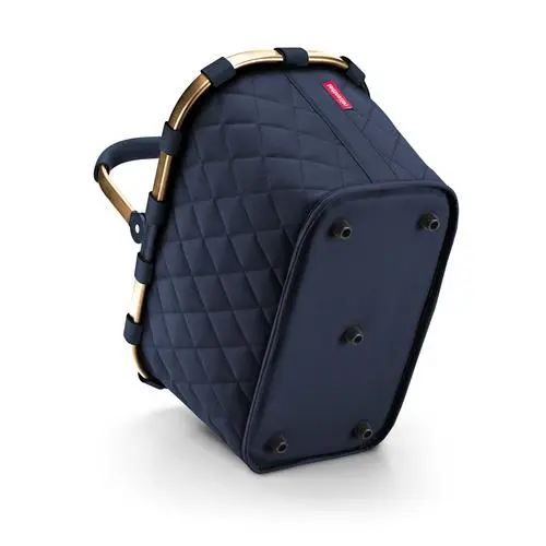Reisenthel carrybag frame rhombus midnight gold
