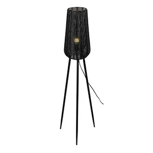 Hogewoning Standing Lamp Cantley KD 137cm Black