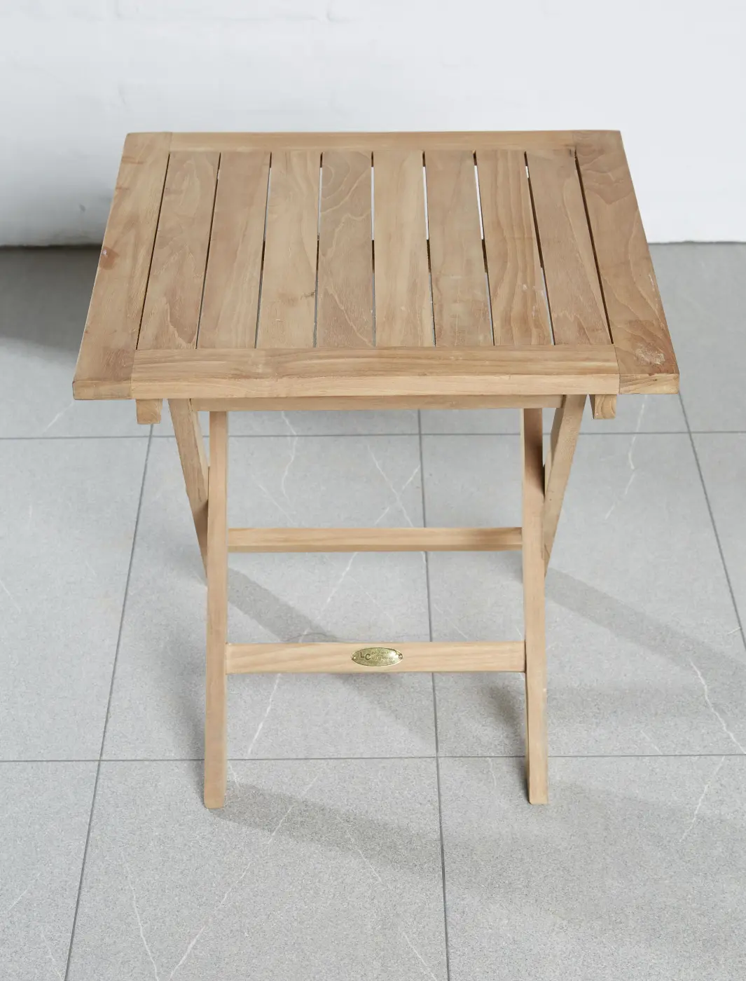 LC Garden Beistelltisch Riva quadratisch Teak 50x50x50 cm