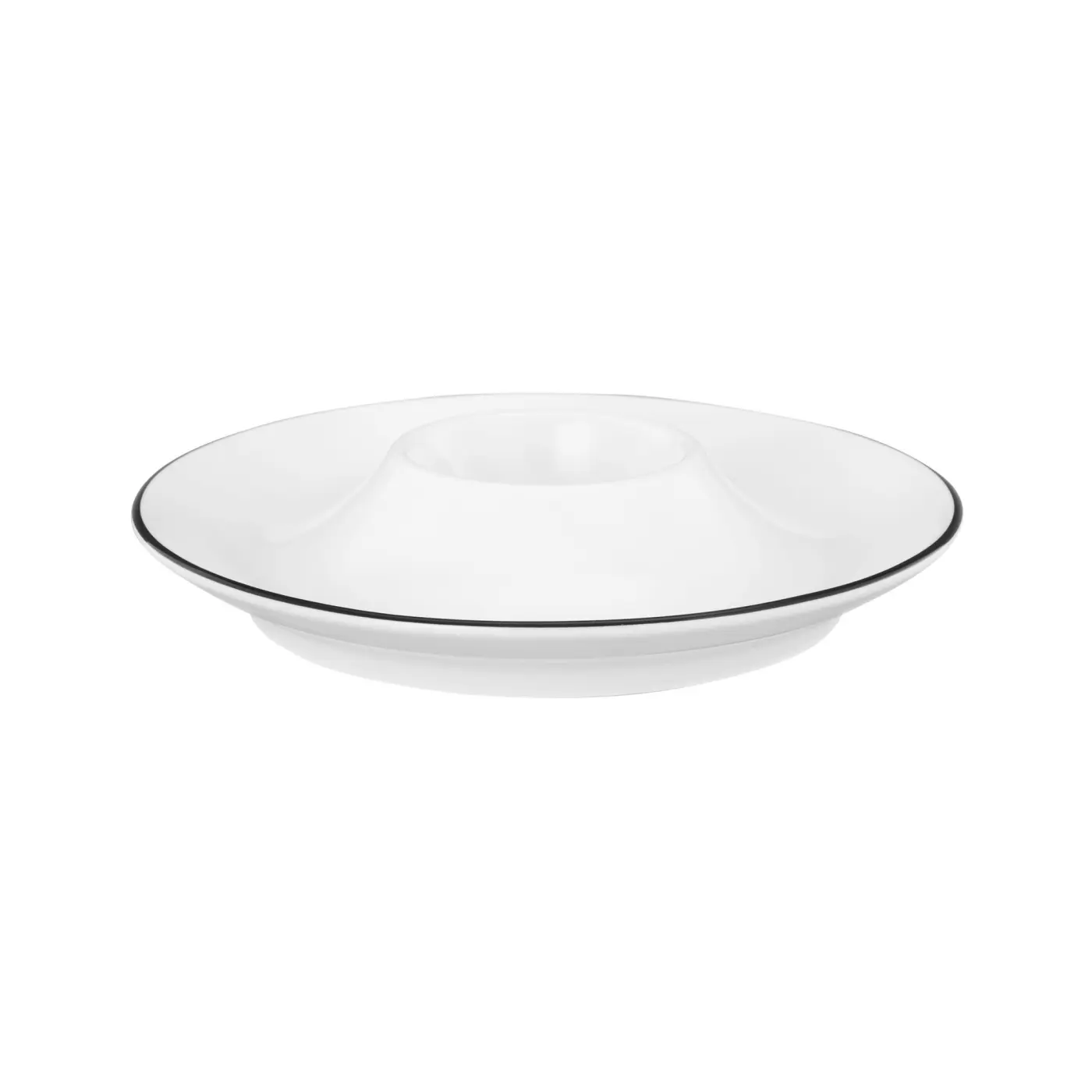 Seltmann Eierbecher mit Ablage Lido Black Line Seltmann Eierbecher mit Ablage