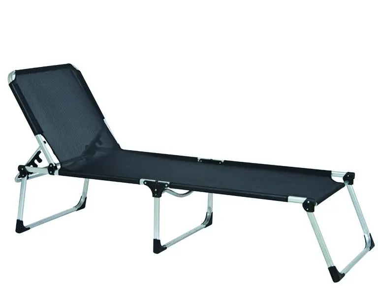 GAUTZSCH Liege ca. 70x45x214 cm Silber/Schwarz