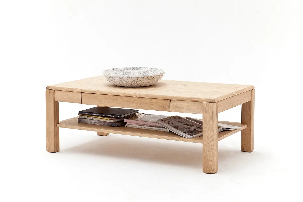 MCA Couchtisch Eiche Bianco ca.115x42x65 cm