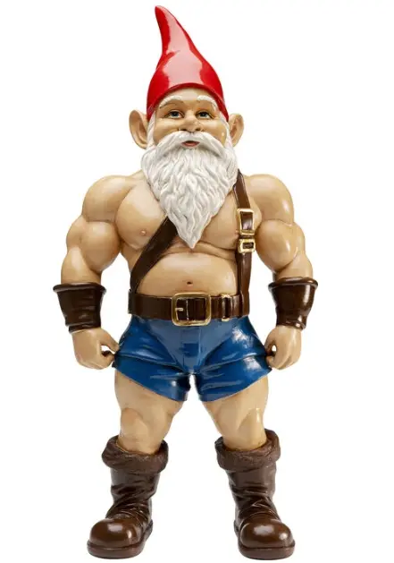 Kare Design Muscle Zwerg stehend 60x30x15.5 cm