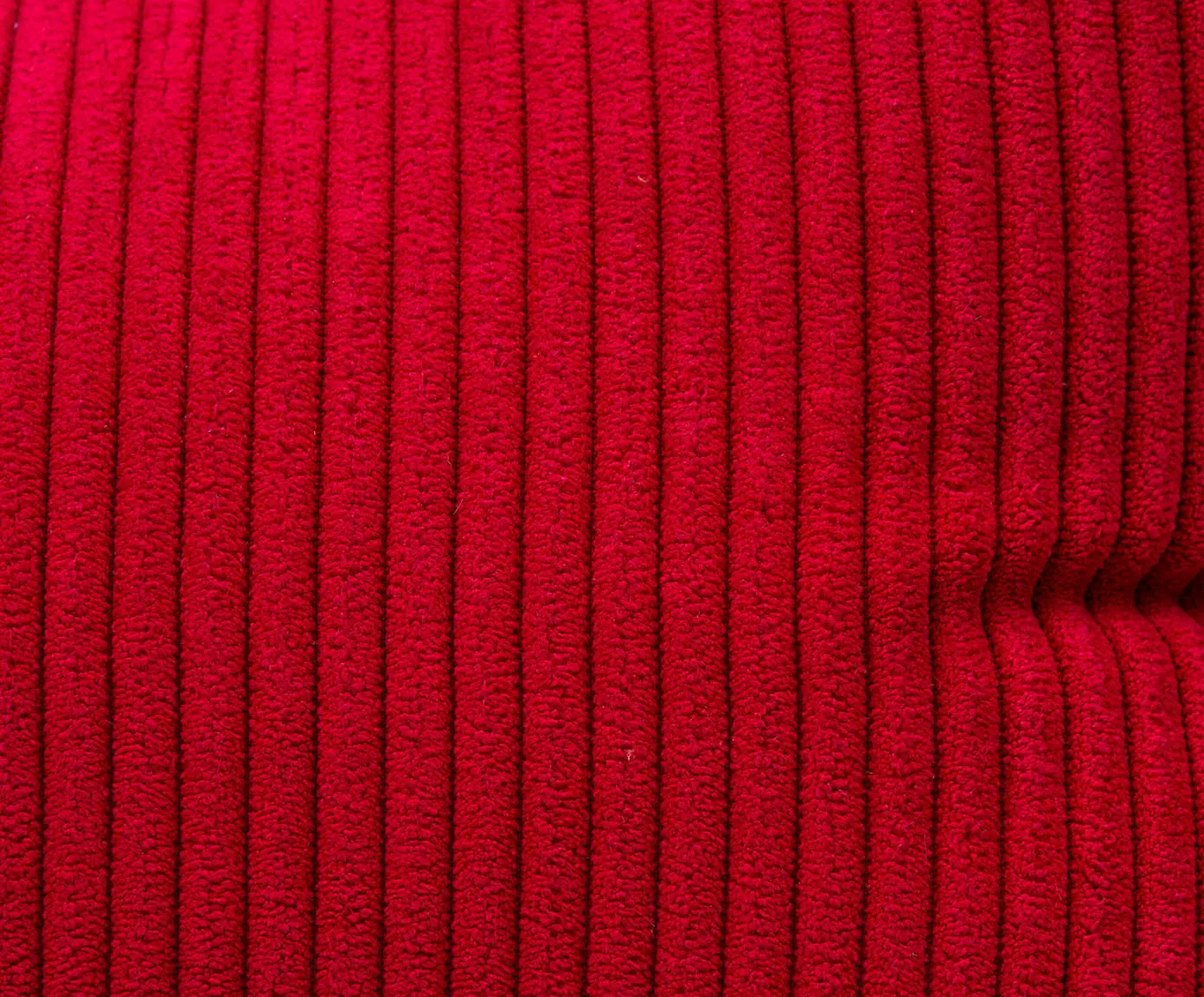 Gözze Capri Leseknochen Feincord-Optik 40x25 cm Rot