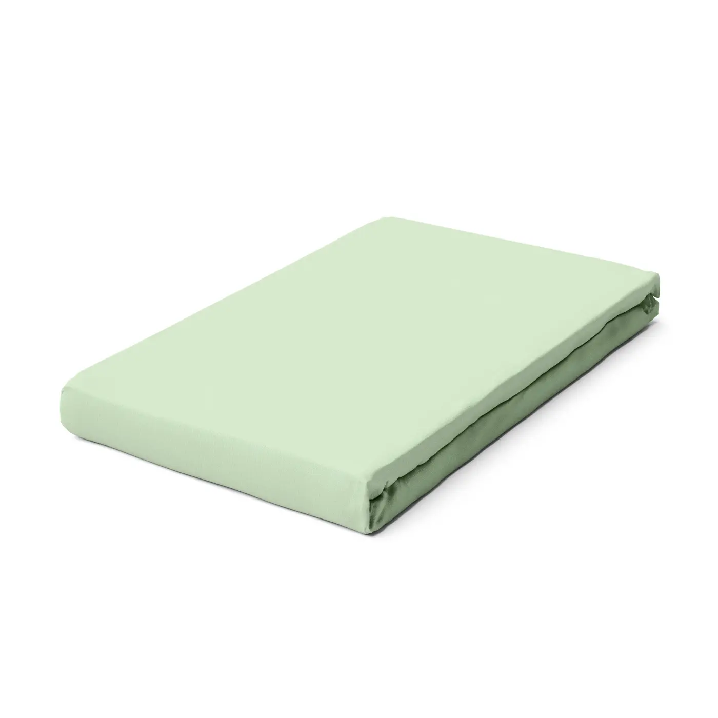 Schlafgut Spannbetttuch Pure 120x200-130x220 cm Green Light