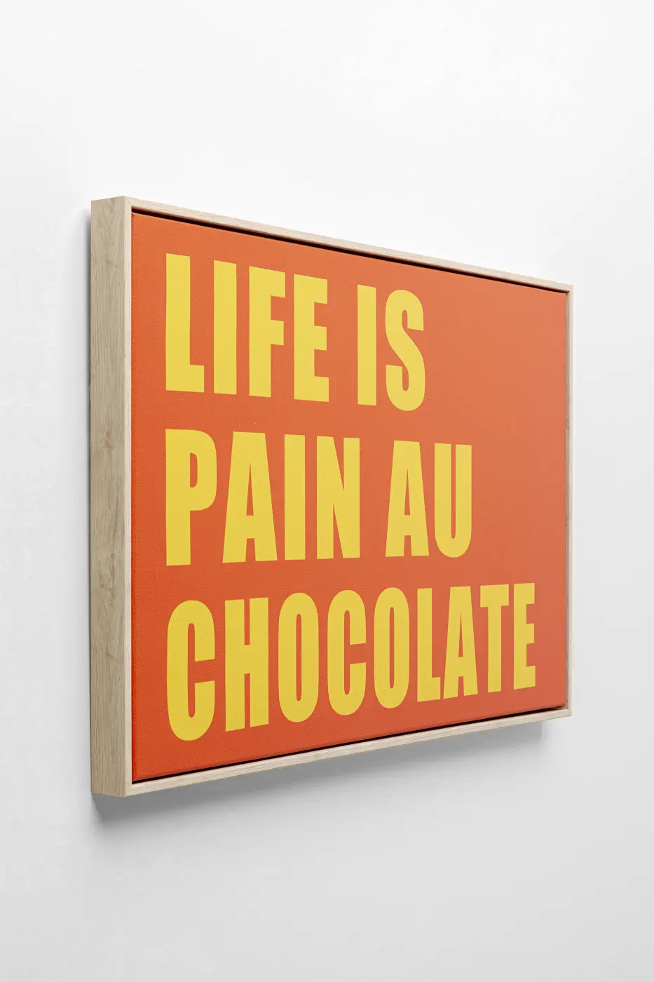 Kare Design Bild Pain Au Chocolate ca. 40x60 cm