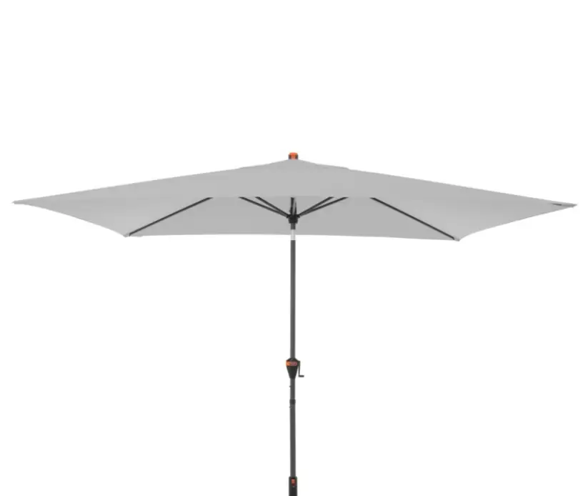 Doppler Schirm myZone ca. 300x200 cm 6-tlg. Hellgrau