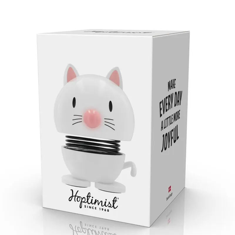 F&H Hoptimist Katze weiß