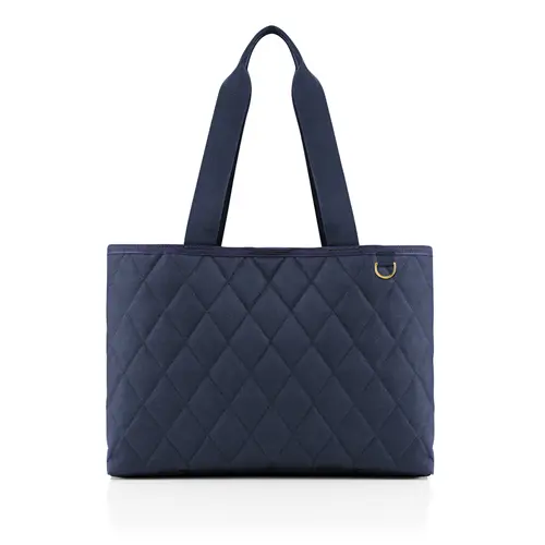 Reisenthel classic shopper L rhombus midnight gold