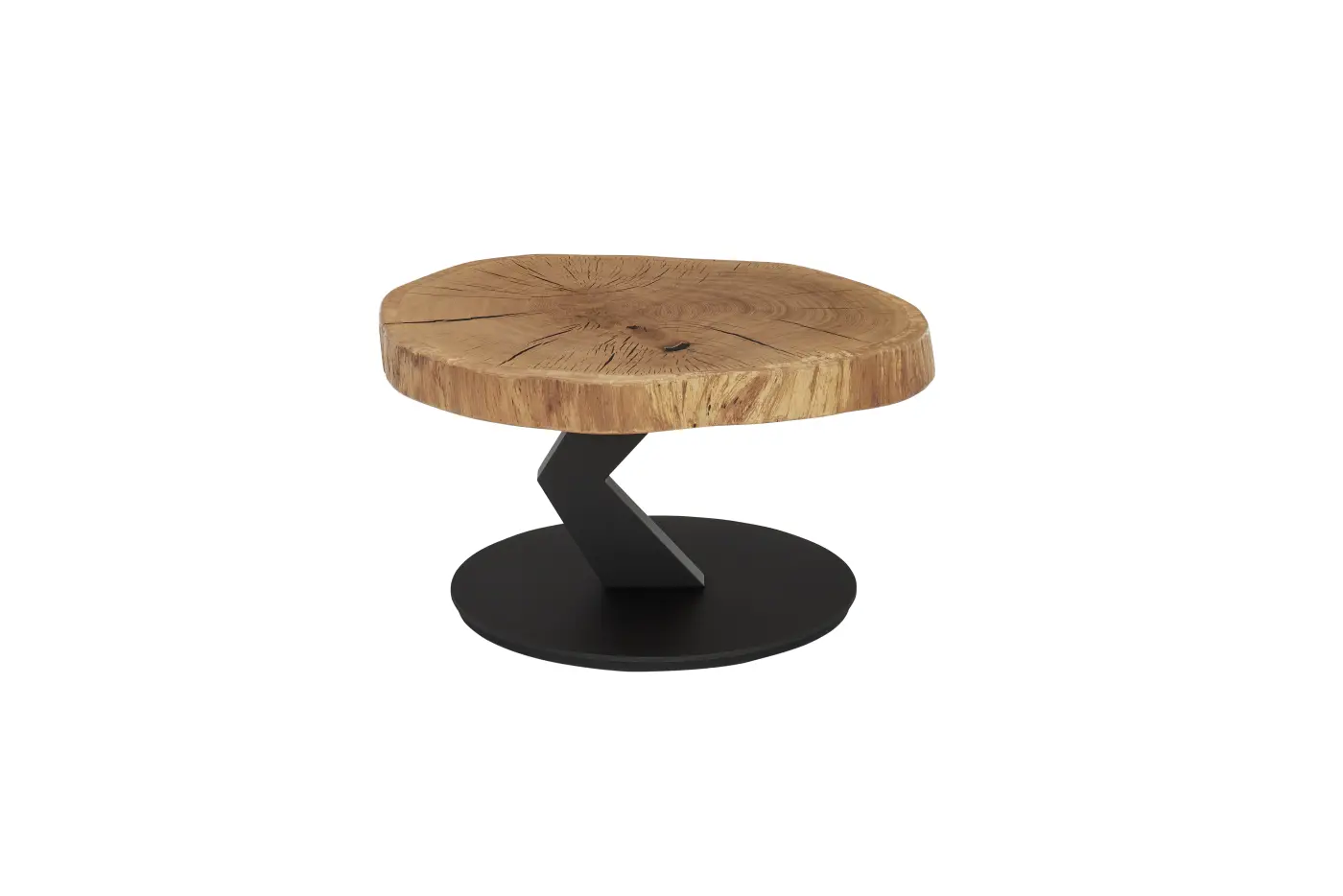 ABP Couchtisch Biloxi Eiche massiv ca. 70x45x75 cm