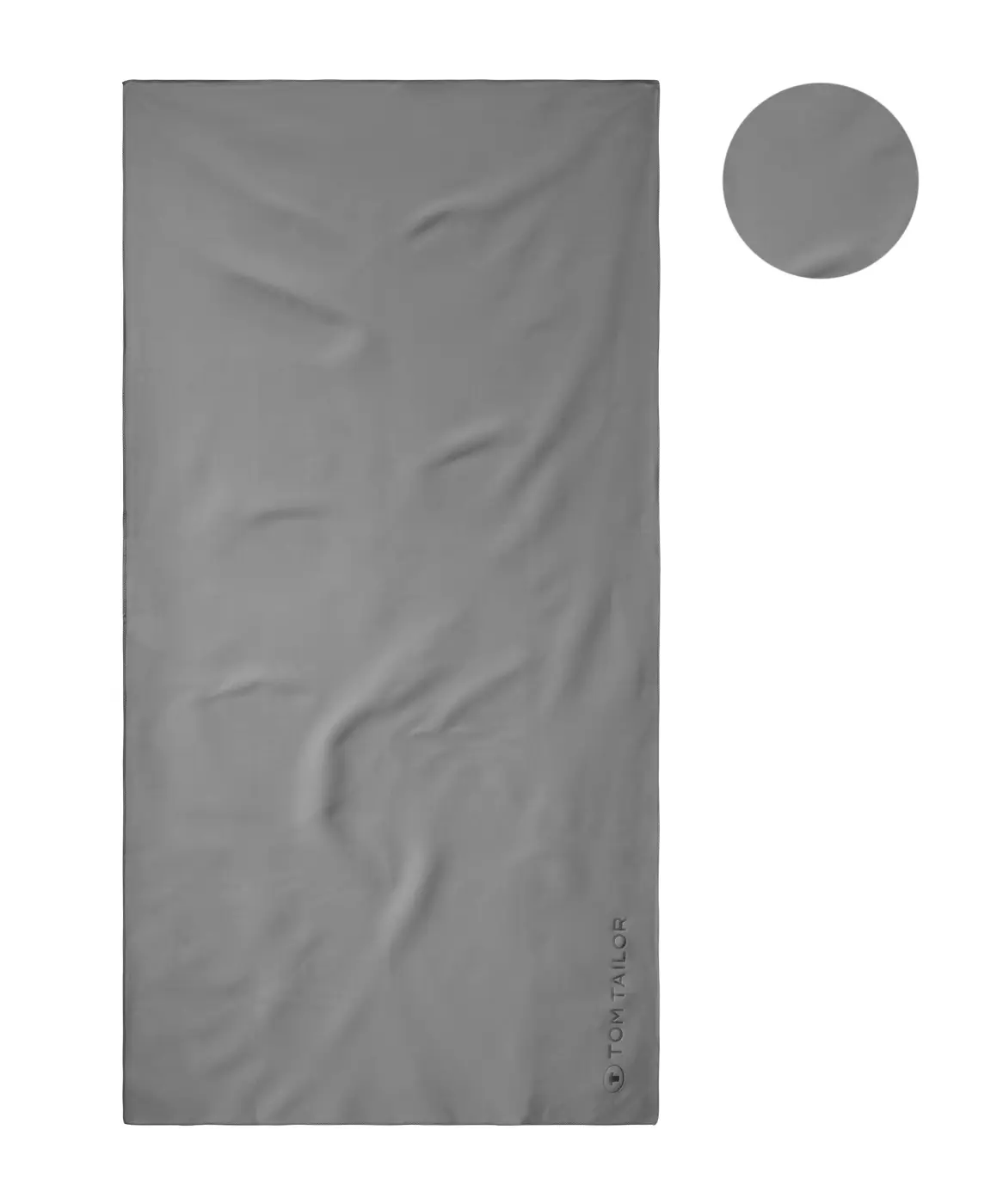 Tom Tailor Fitness Towel dark grey 1x 70x140 cm