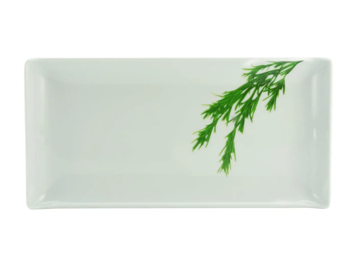 Creatable BBQ Platte 32 x 16 cm Weiß