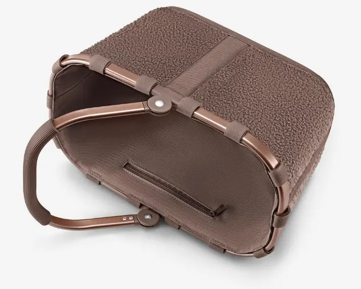 Reisenthel Carrybag XS Teddy chocolate 33.5x21x19.5 cm