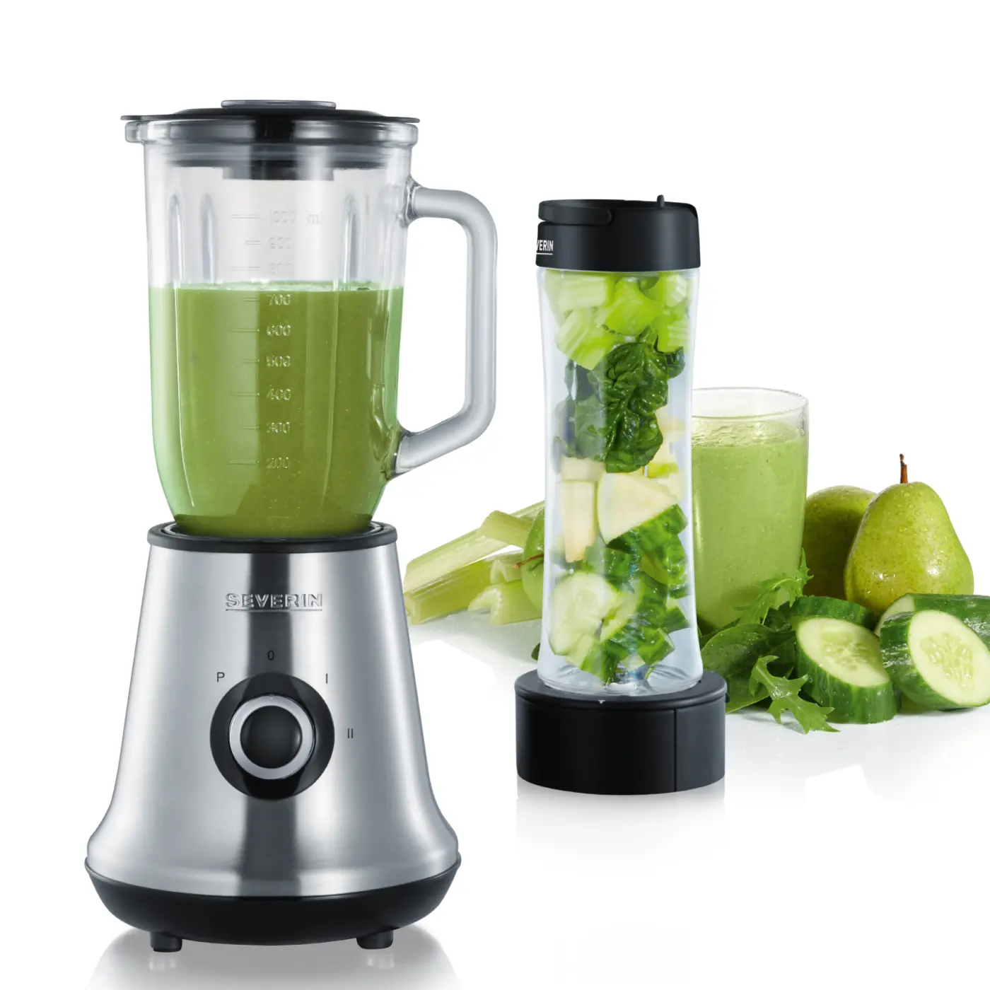 Severin Multimixer + Smoothie Mix & Go 7971