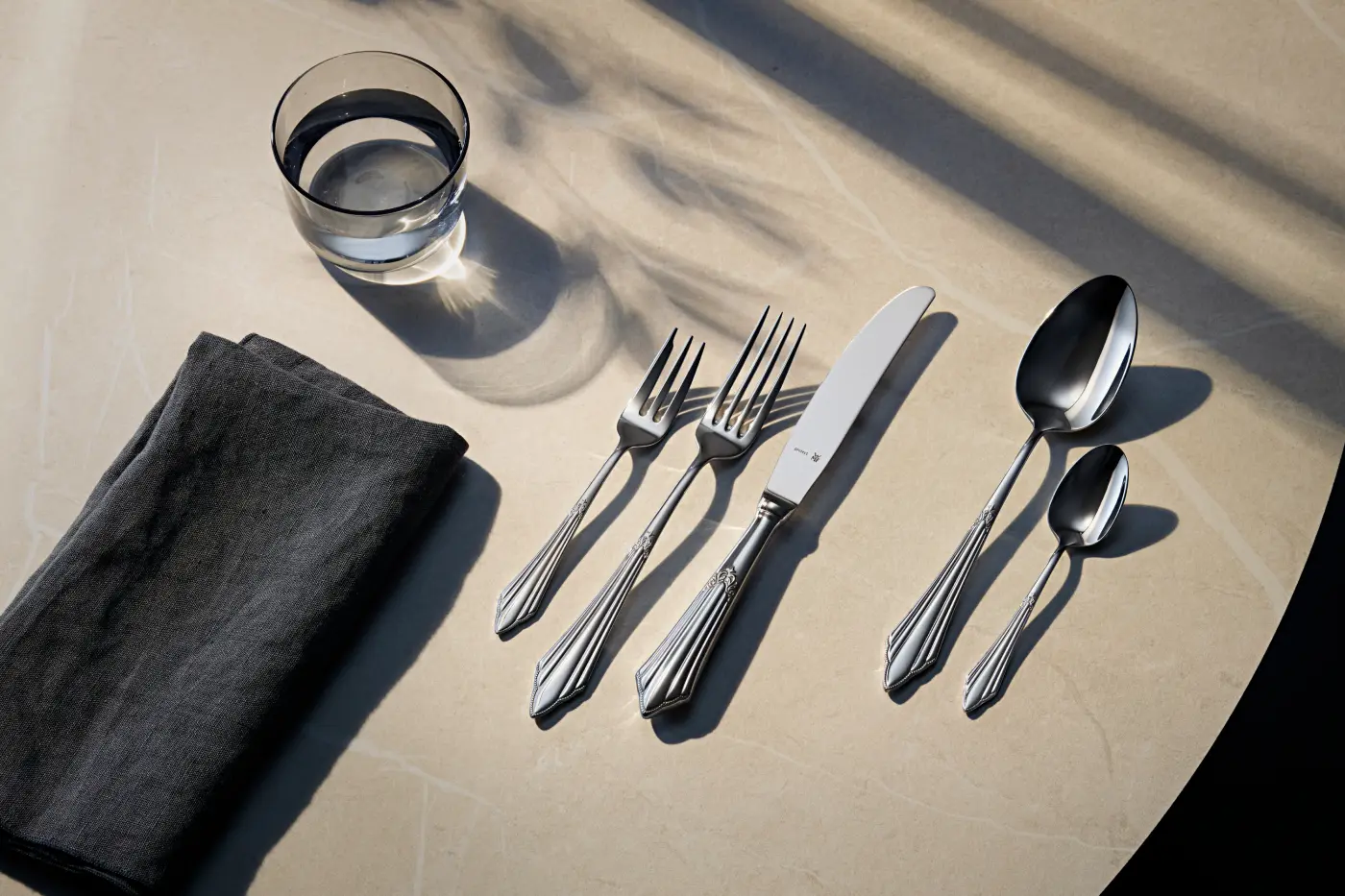 WMF Fächer Besteck-Set, 30-teilig,