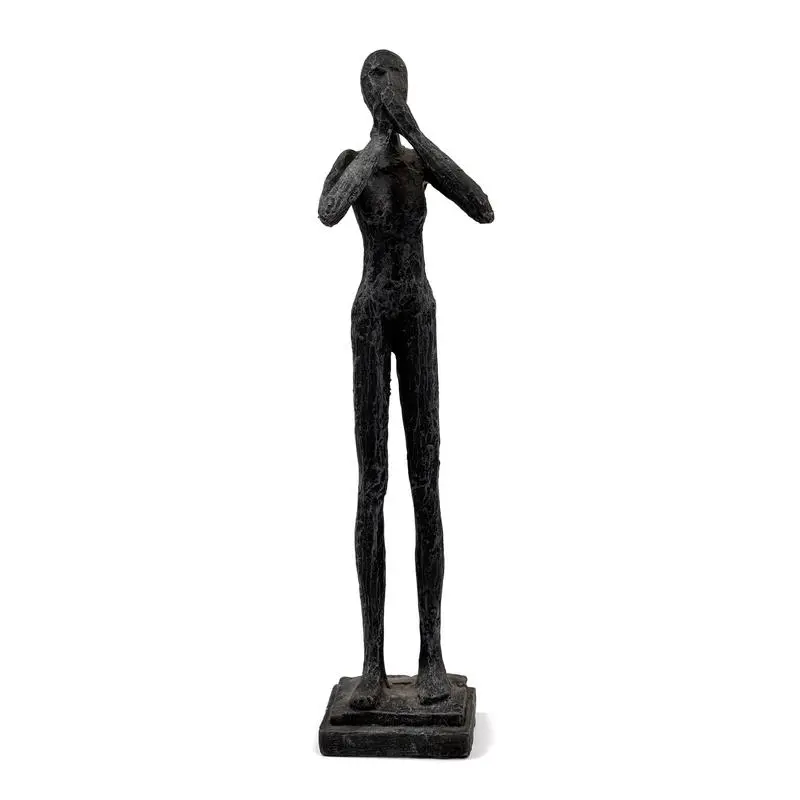 Boltze Figur Frau Cali Dunkelgrau 25 cm