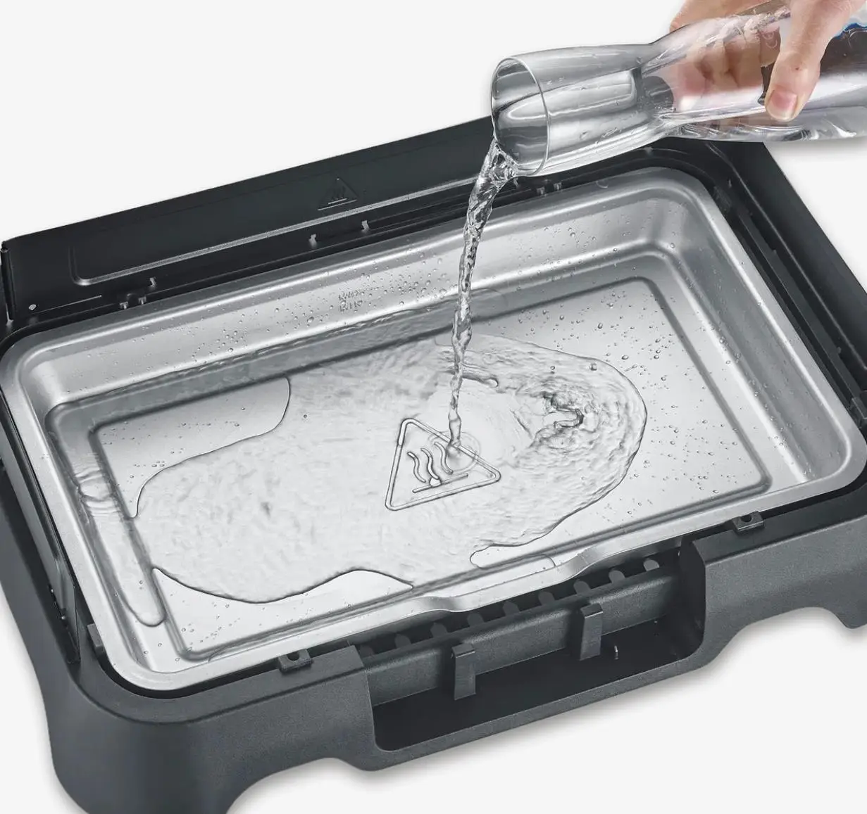 Severin Elektrischer BBQ Tischgrill mit Grillrost