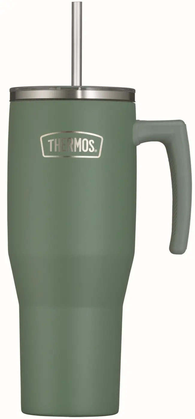 Thermos Isolier-Trinkbecher 1,1 L matt grün