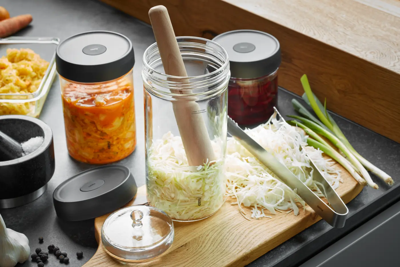 GEFU Fermentier-Set NATIVO 4-teilig 