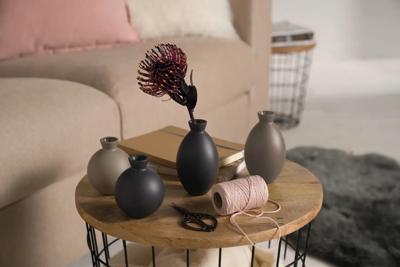 Leonardo Vase CASOLARE 12 cm schwarz