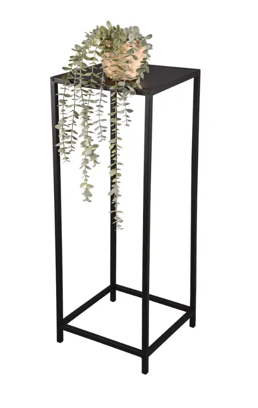 Mirrors & More Beistelltisch Vera schwarz ca. 31x80x31 cm