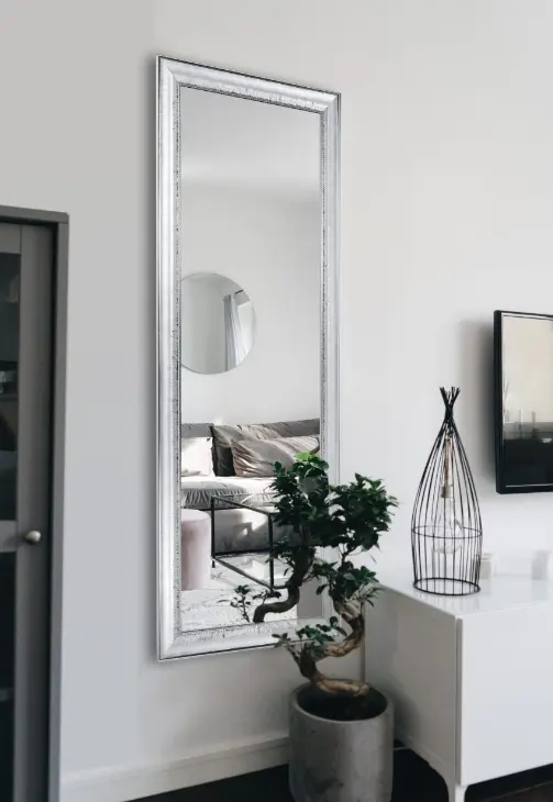 Mirrors & More Spiegel Mia Chromfarbig ca. 60x160 cm