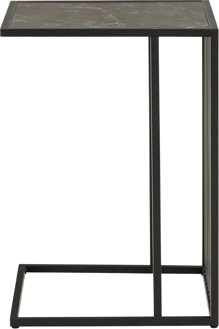 Actona Beistelltisch Strington Marmor Optik schwarz
