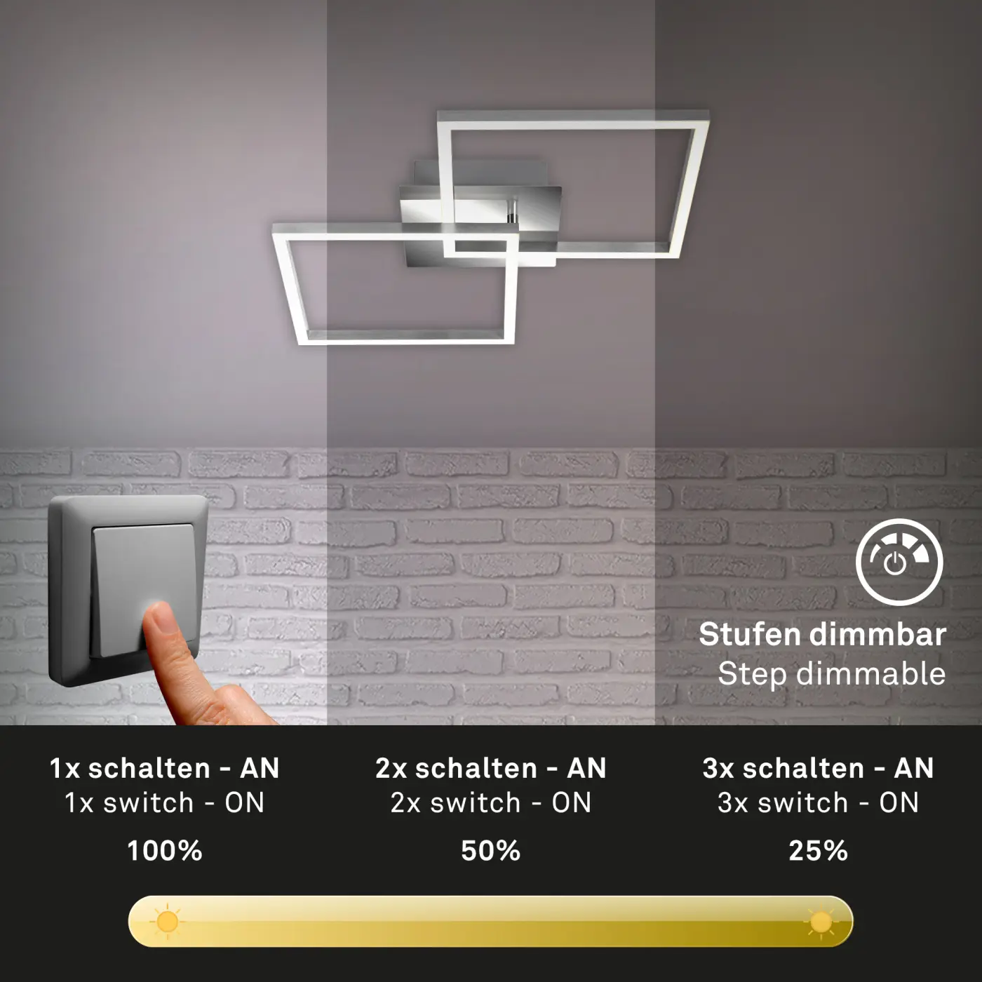 Deckenleuchte LED