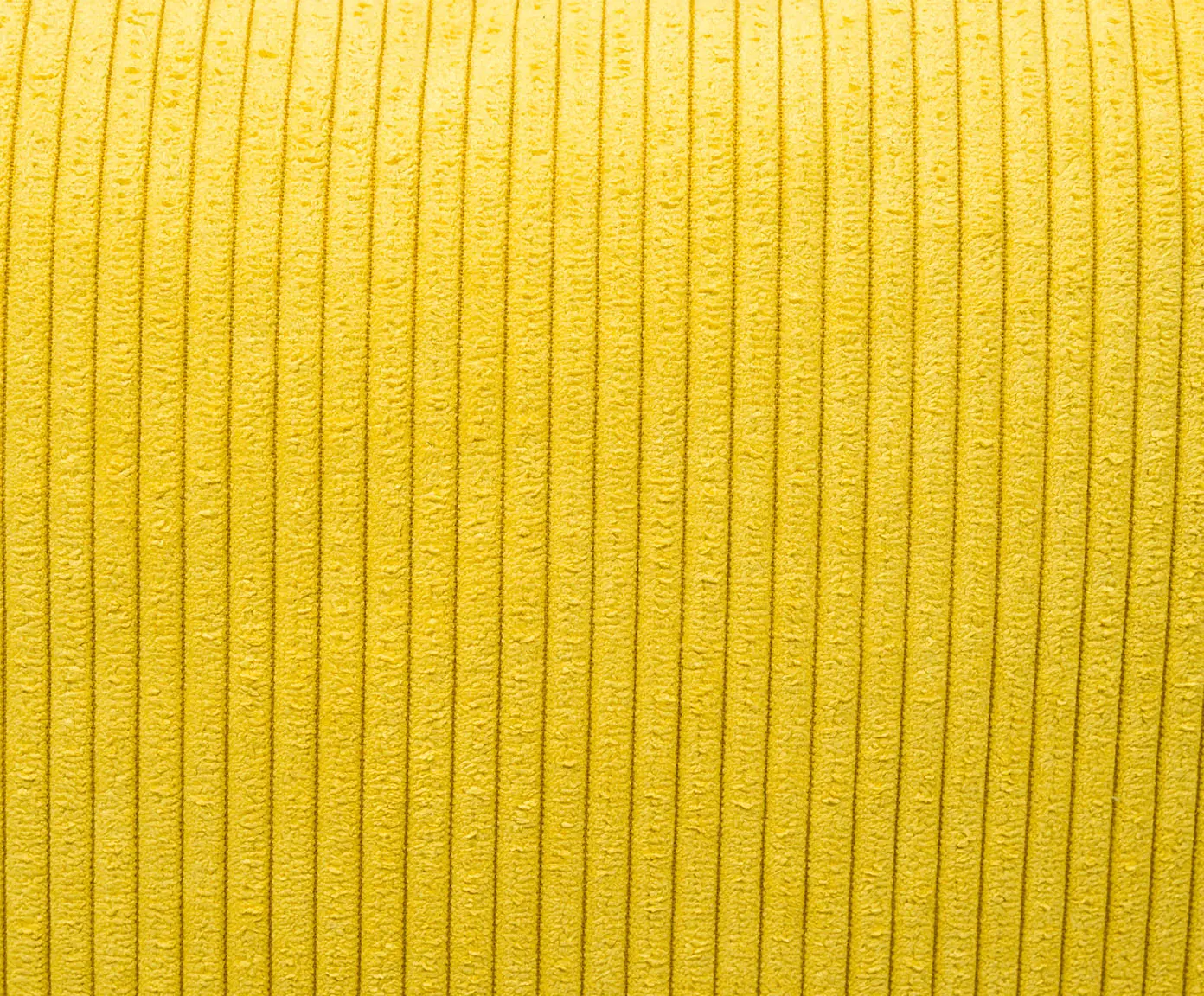 Gözze Capri Kissen Feincord-Optik 50x50 cm Gelb