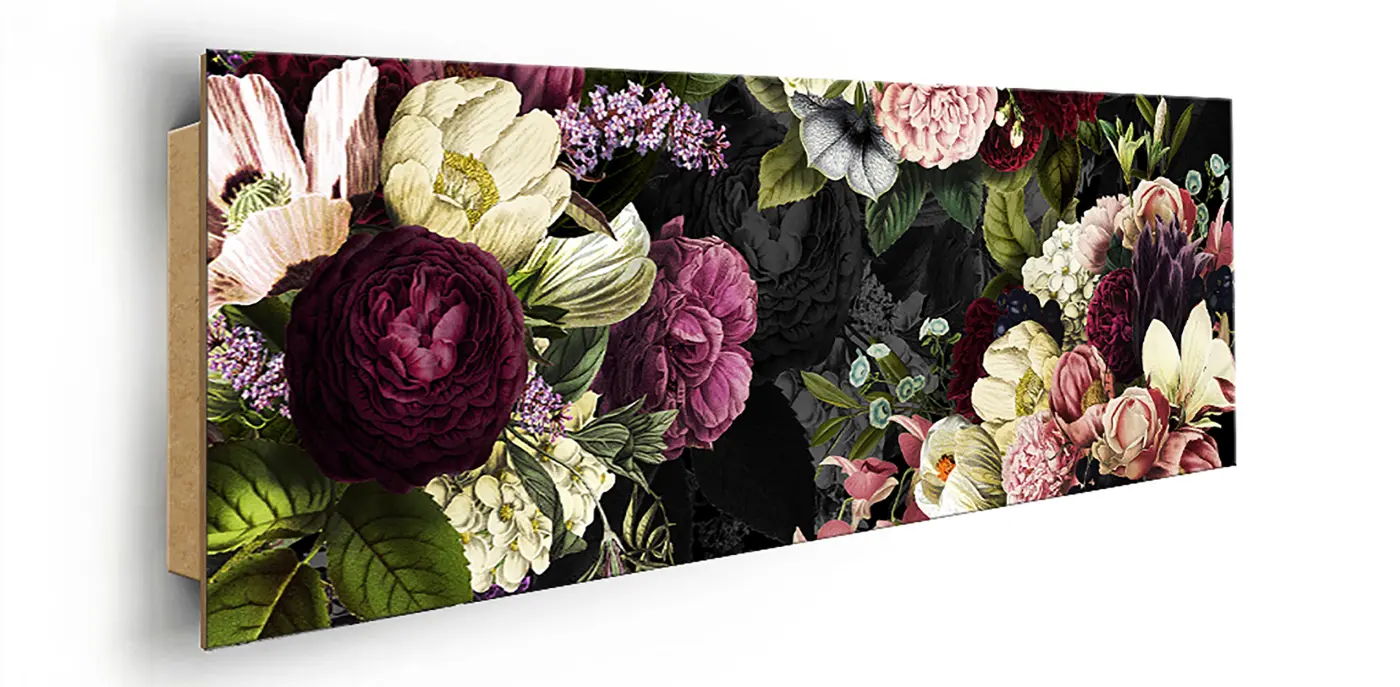 ars graphica Panorama-Panel - Panorama-Panel: Vintage Bouquet